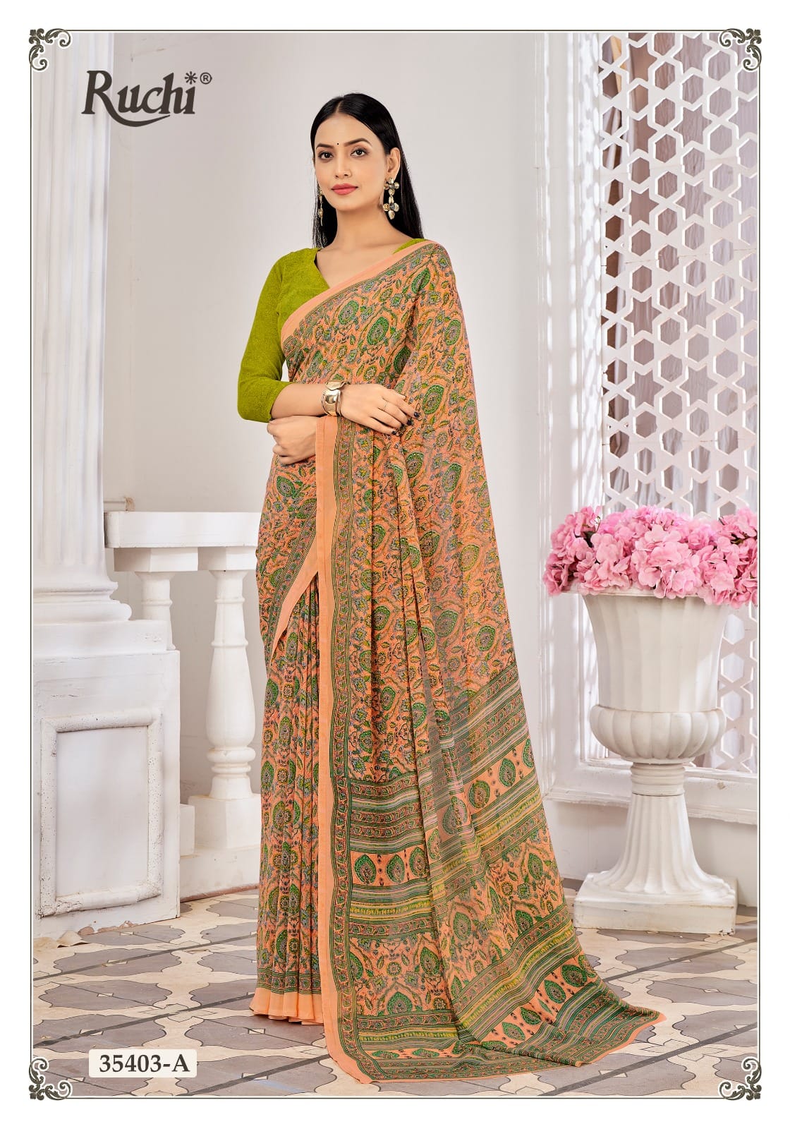 Ragaa Georgette Vol 10 By Ruchi Daily Wear Sarees Wholesale Market In Surat

